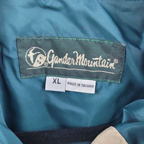 Vintage Gander Mountain Jacket XL Tan Lightweight Outdoors Waterproof Hooded - Picture 16 of 16